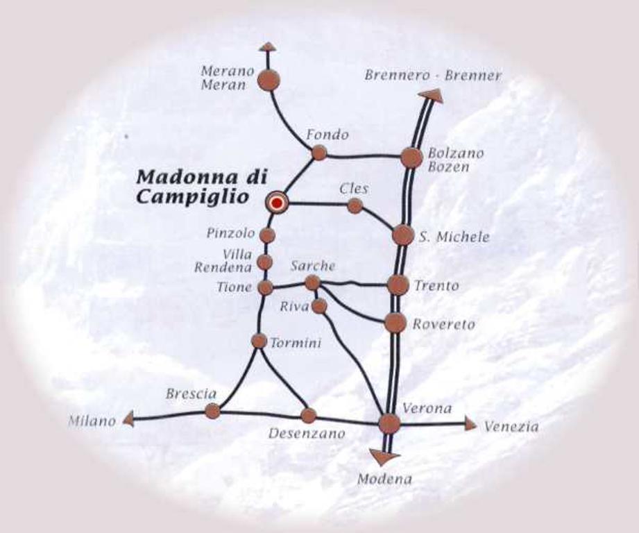 Campiglio Bilocale Monte Spinale Apartment Madonna di Campiglio Bilik gambar